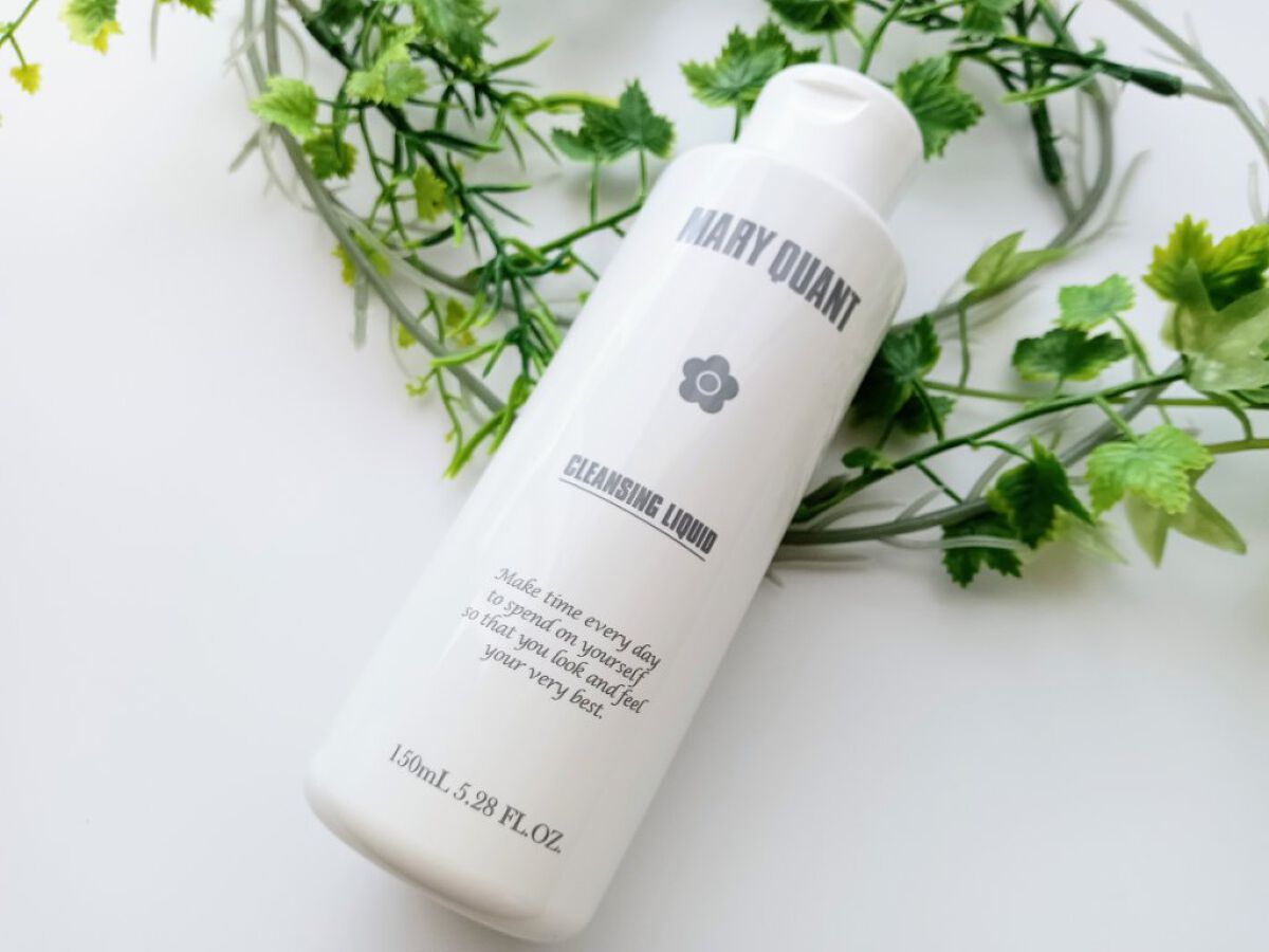 MARY QUANT クレンジング リキッドのクチコミ「MARY QUANTから、スキンケアが
出ているんですね。
昔にコスメをプレゼントしてもらい
.....」（1枚目）