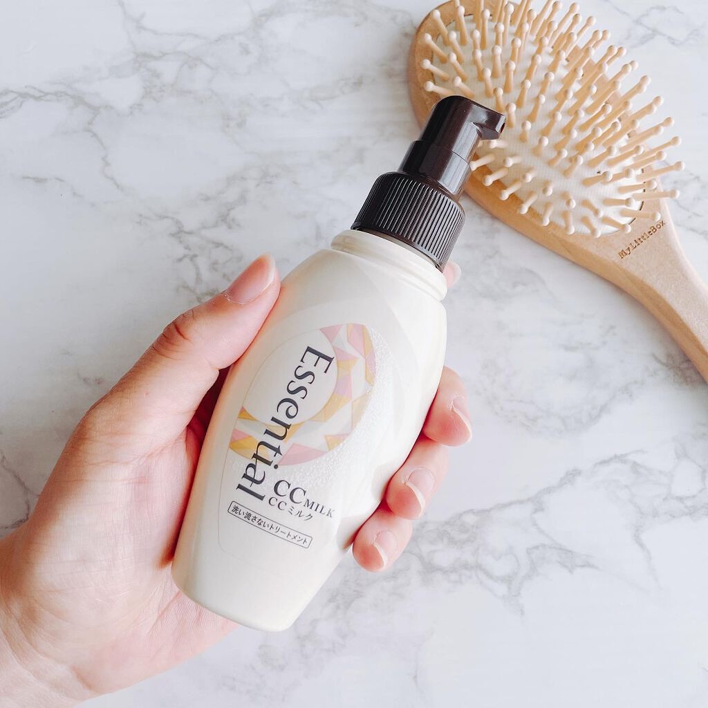CCミルク/エッセンシャル/ヘアミルクを使ったクチコミ（2枚目）