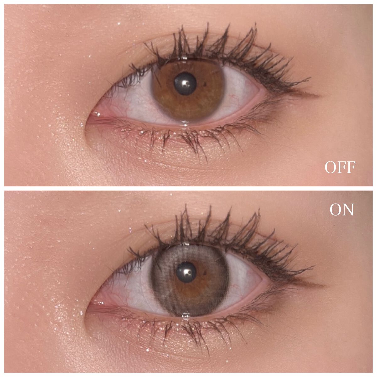 One & Only Kristin/Hapa kristin/カラーコンタクトレンズを使ったクチコミ(3枚目)