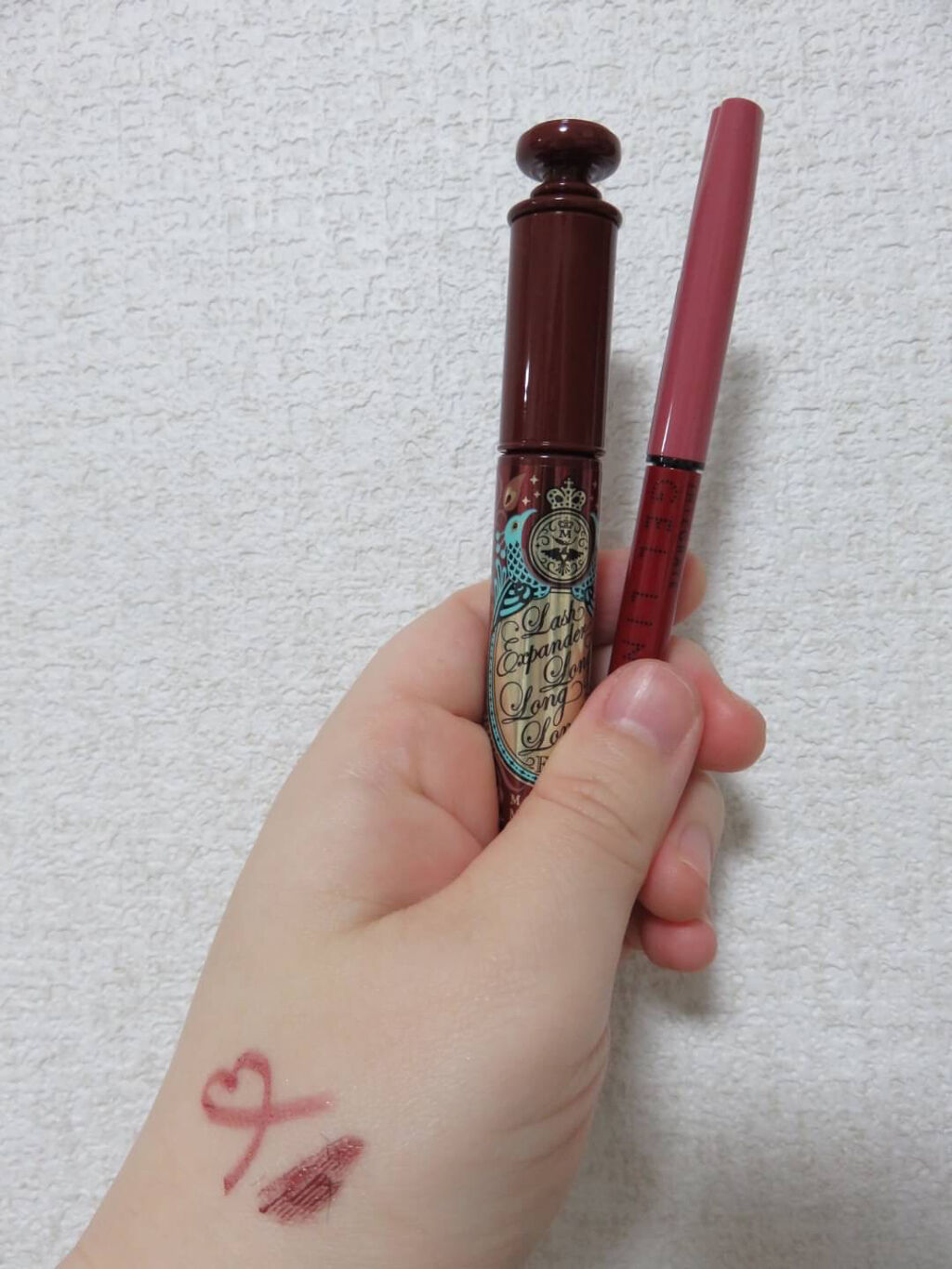 ラッシュエキスパンダー ロングロングロング EX RD505 カシスバーガンディー そよそよ/MAJOLICA MAJORCA/マスカラを使ったクチコミ（2枚目）