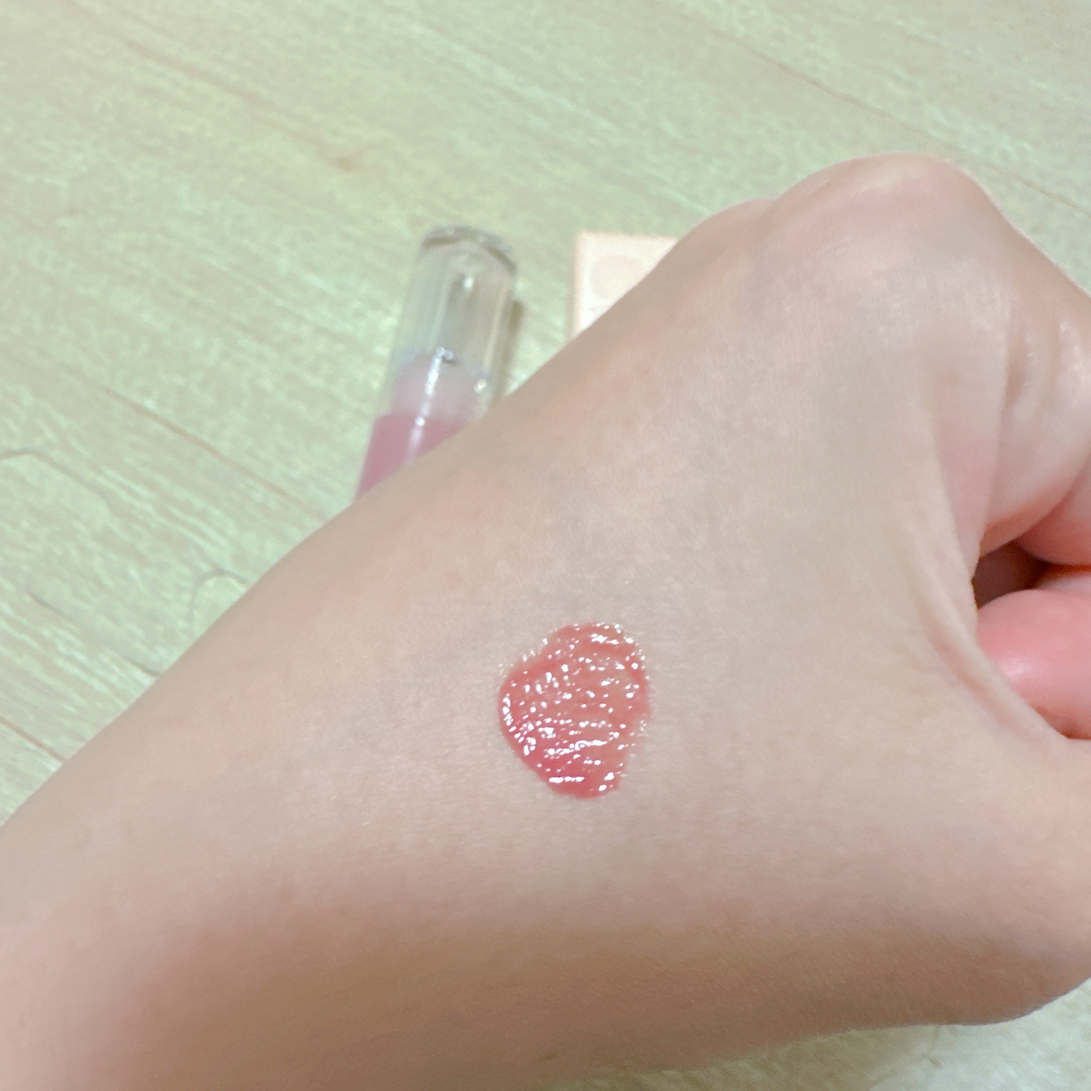 ニュアンスラップティント/Fujiko/リップティントを使ったクチコミ（2枚目）