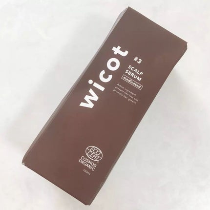 薬用スカルプセラム/wicot/頭皮ローションを使ったクチコミ(3枚目)