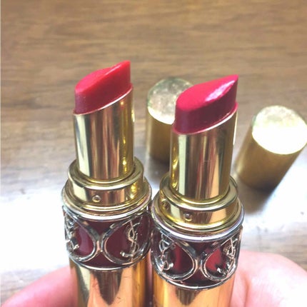 ルージュ ヴォリュプテ シャイン/YVES SAINT LAURENT BEAUTE/口紅を使ったクチコミ(1枚目)