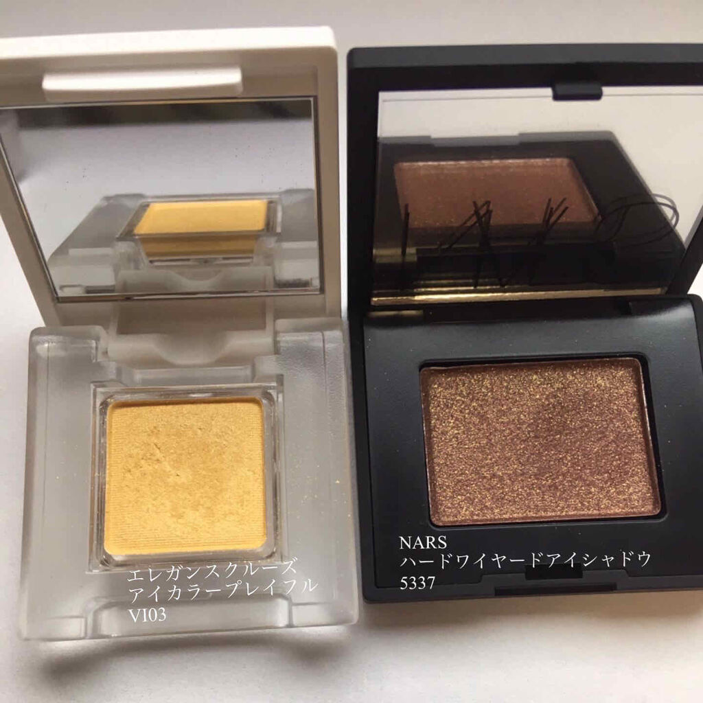 スモール アイシャドウ ペイント バイ アンバー(限定)/M・A・C/単色アイシャドウを使ったクチコミ（2枚目）