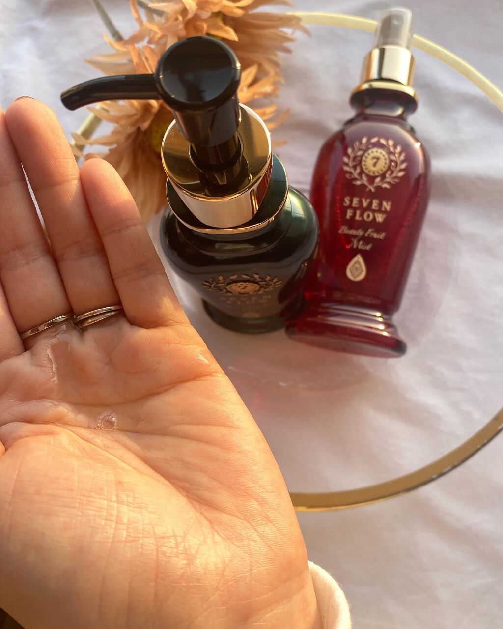 ハーブ サーキュレイト オイル/セブンフロー/フェイスオイルを使ったクチコミ（3枚目）