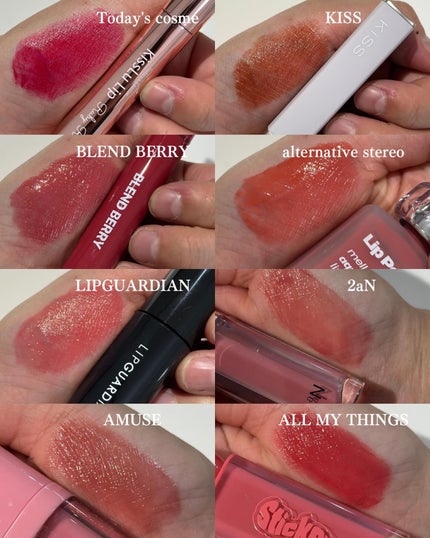 グロウラッピングティント/LIPGUARDIAN/リップティントを使ったクチコミ(10枚目)