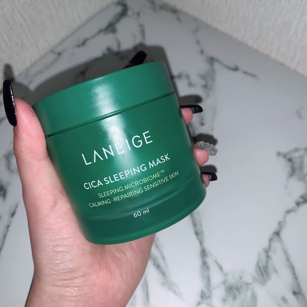 シカスリーピングマスク/LANEIGE/フェイスクリームを使ったクチコミ(3枚目)