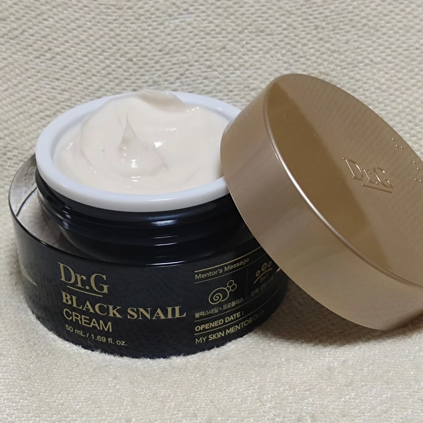 ブラックスネイル クリーム/Dr.G/フェイスクリームを使ったクチコミ（3枚目）