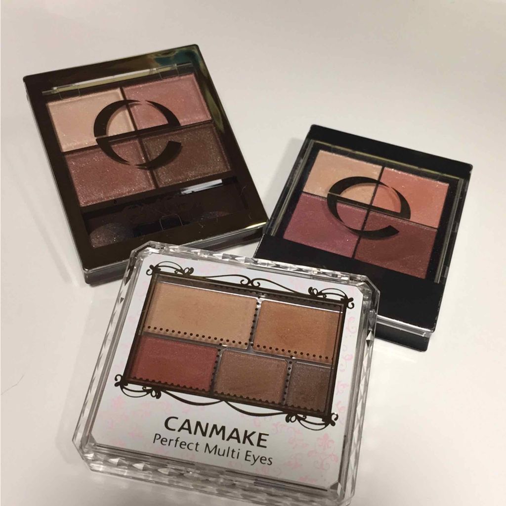 パーフェクトマルチアイズ/キャンメイク/アイシャドウパレットを使ったクチコミ（1枚目）