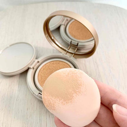 ミネラルグロウスキンクッション/エトヴォス/クッションファンデーションを使ったクチコミ(3枚目)