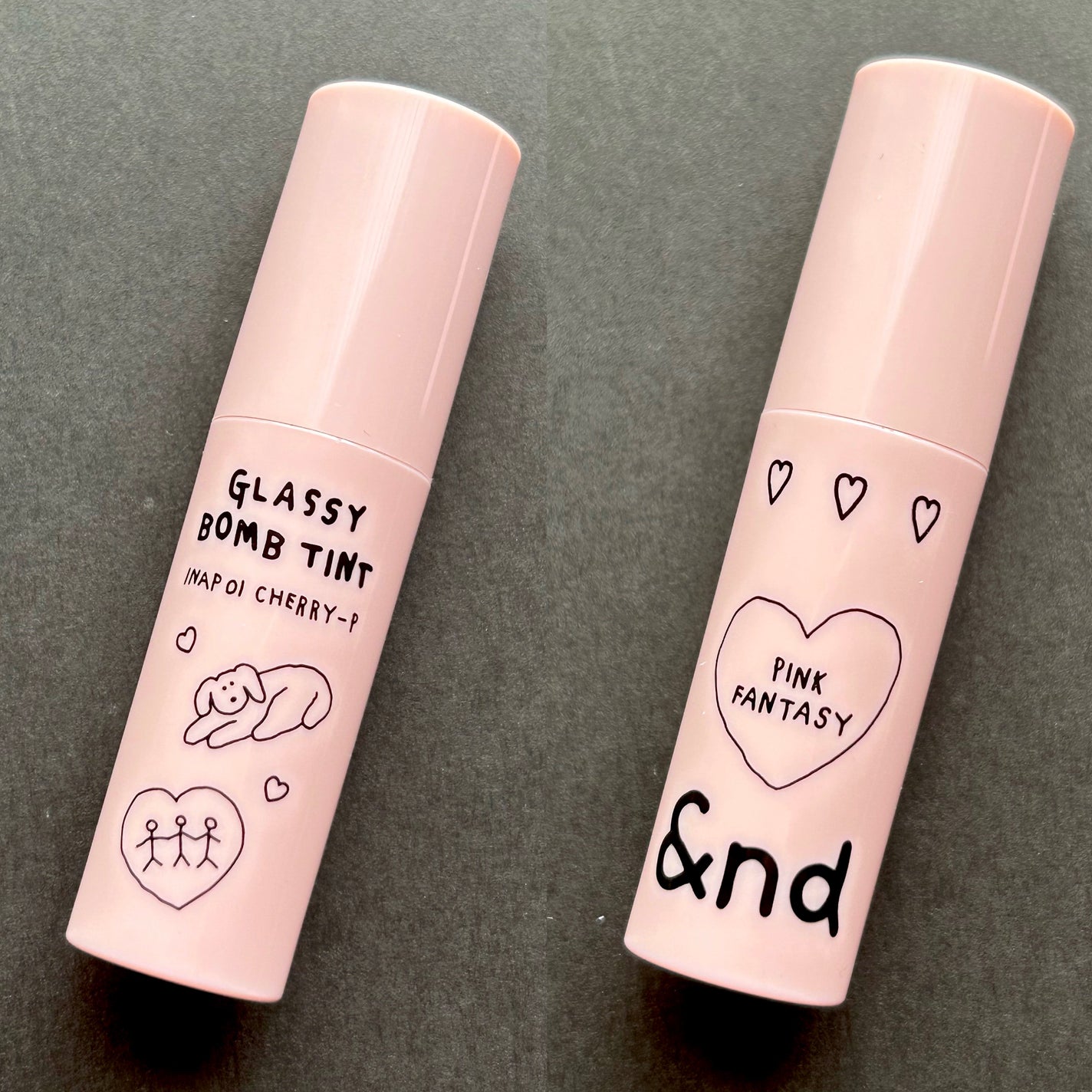 アンドバイロムアンド グラッシーボムティント/&nd by rom&nd/リップティントを使ったクチコミ(5枚目)