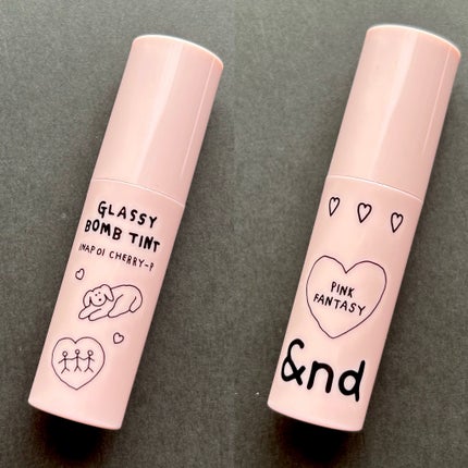 アンドバイロムアンド グラッシーボムティント/&nd by rom&nd/リップティントを使ったクチコミ(5枚目)