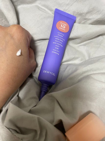 ポアーテンクリーム/DEWYCEL/化粧下地を使ったクチコミ(2枚目)