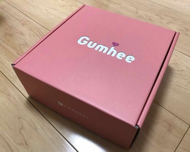 【数量限定】韓国のGumheeちゃん 마이구미 
セレクトのコスメBOXが届きました〜♫

不在票入ってて、今日ようやく受け取れた(ToT)
年末に注文して待ちに待っていたので、嬉しい！


手に塗って