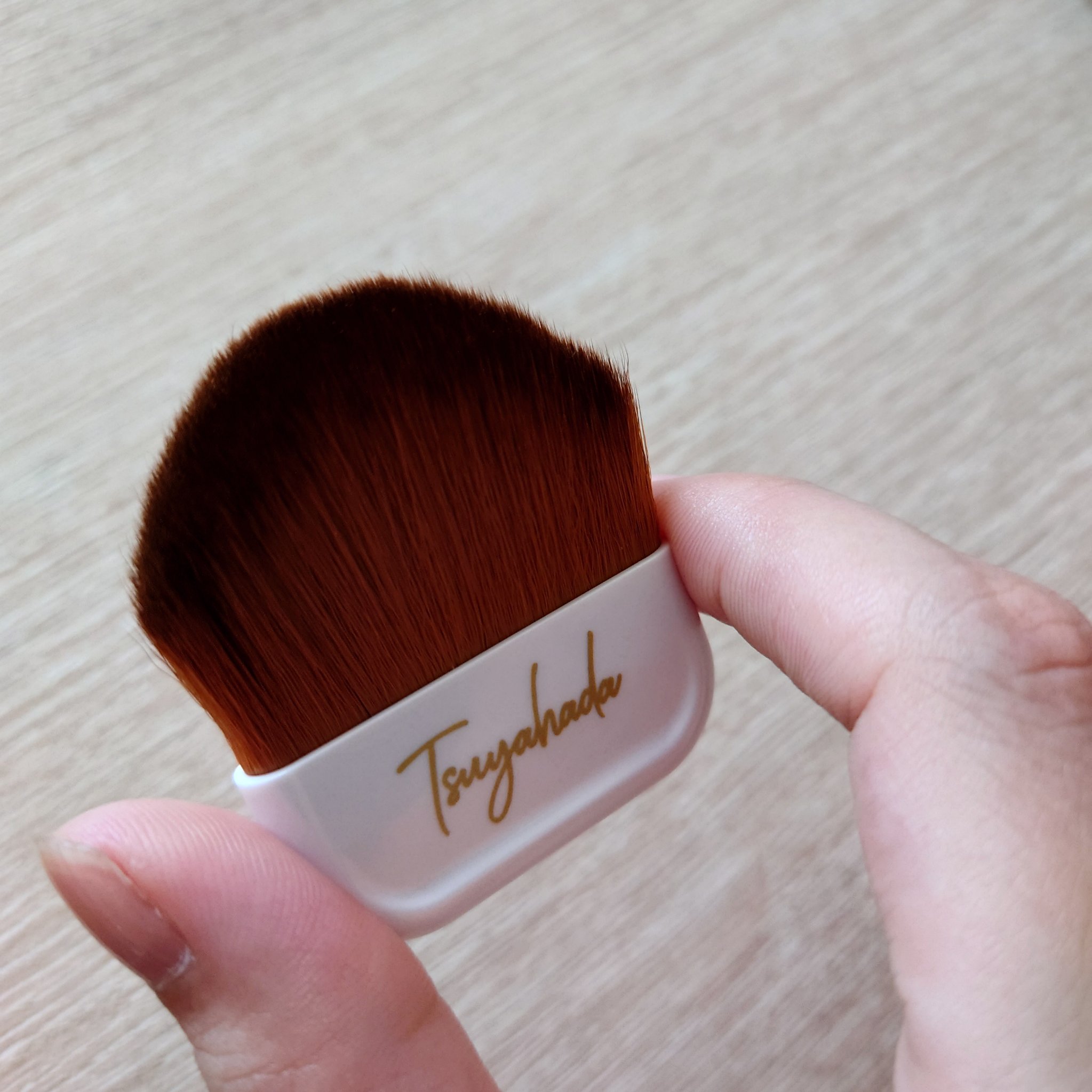 つや肌コンパクトインファンデブラシ/SHOBIDO/メイクブラシを使ったクチコミ（3枚目）