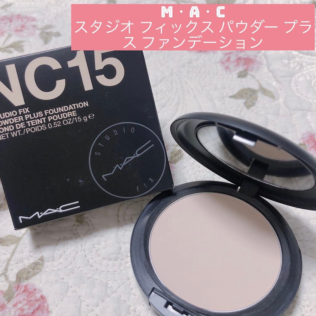 スタジオ フィックス パウダー プラス ファンデーション/M・A・C/パウダーファンデーションを使ったクチコミ(1枚目)