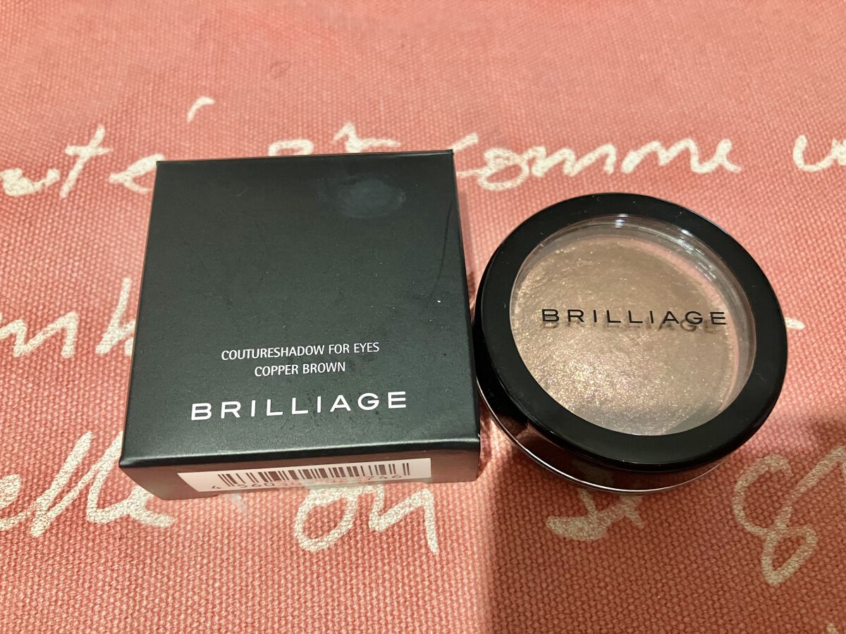 クチュールシャドーフォーアイズ コッパーブラウン/ブリリアージュ/ジェル・クリームアイシャドウを使ったクチコミ（1枚目）