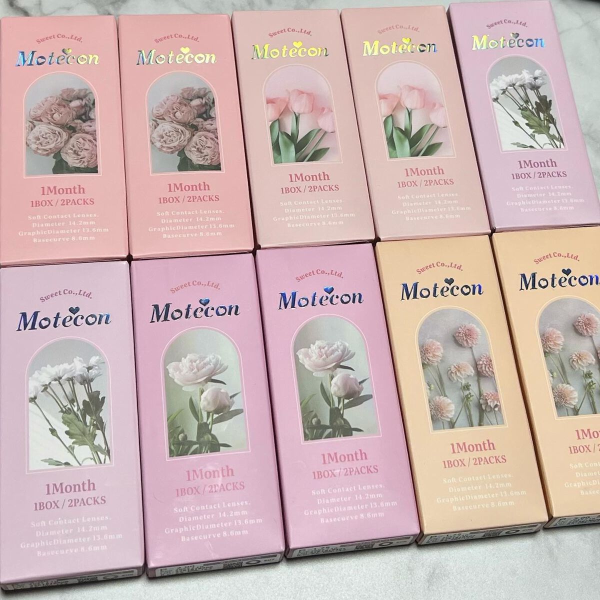 モテコンマンスリー/モテコン/1ヶ月(1MONTH)カラコンを使ったクチコミ(10枚目)