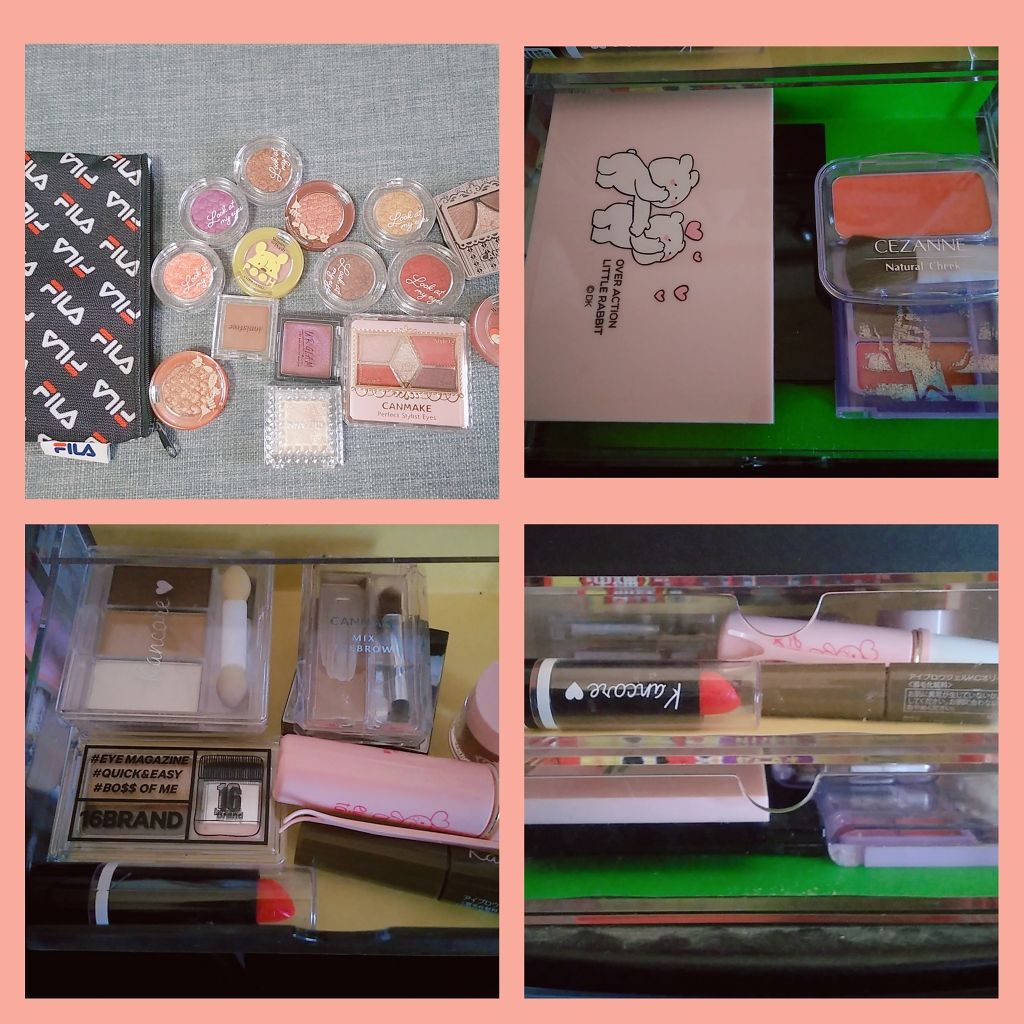 重なるアクリルケース２段引出・大/無印良品/その他化粧小物を使ったクチコミ（2枚目）