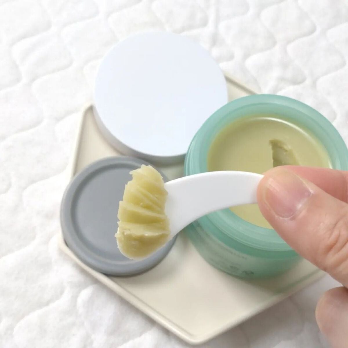 グリーンティーピュアクレンジングバームⅡ/YADAH/クレンジングバームを使ったクチコミ(4枚目)