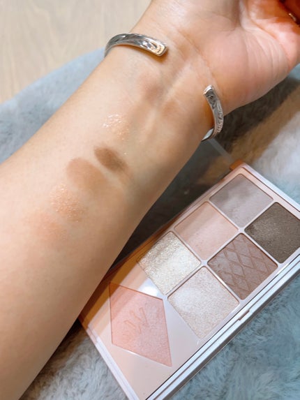 ウォンジョンヨ W デイリームードアップパレット /Wonjungyo/アイシャドウパレットを使ったクチコミ(3枚目)