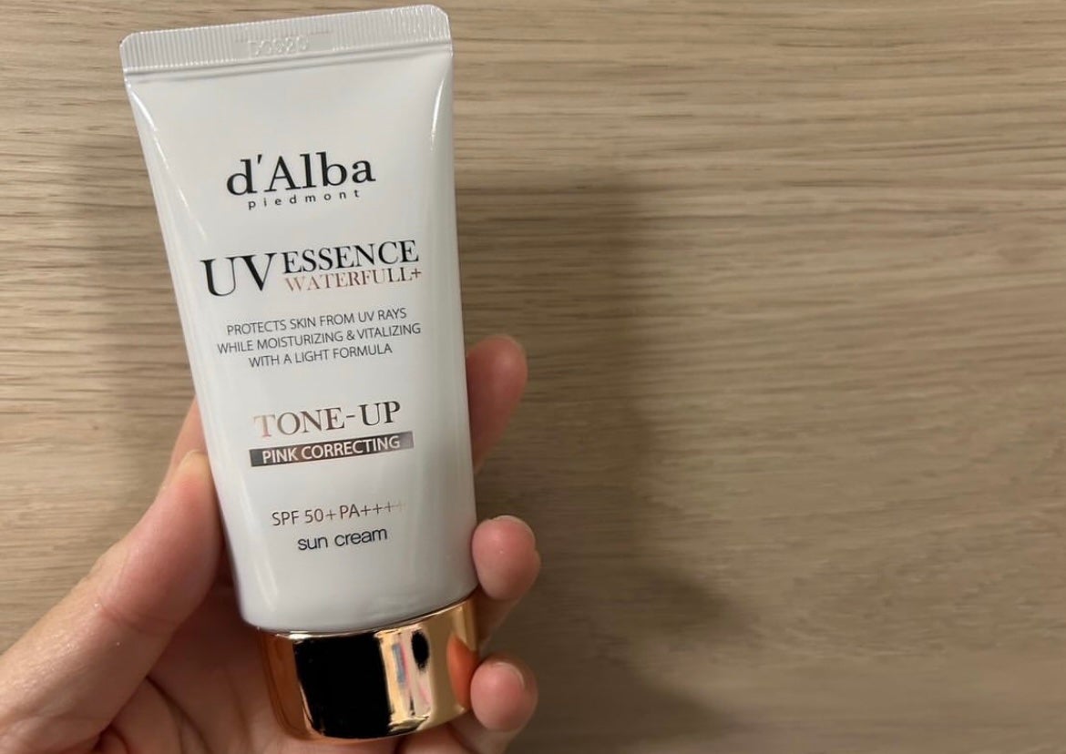 ウォータフルトーンアップサンクリーム/ダルバ/日焼け止めクリームを使ったクチコミ(3枚目)