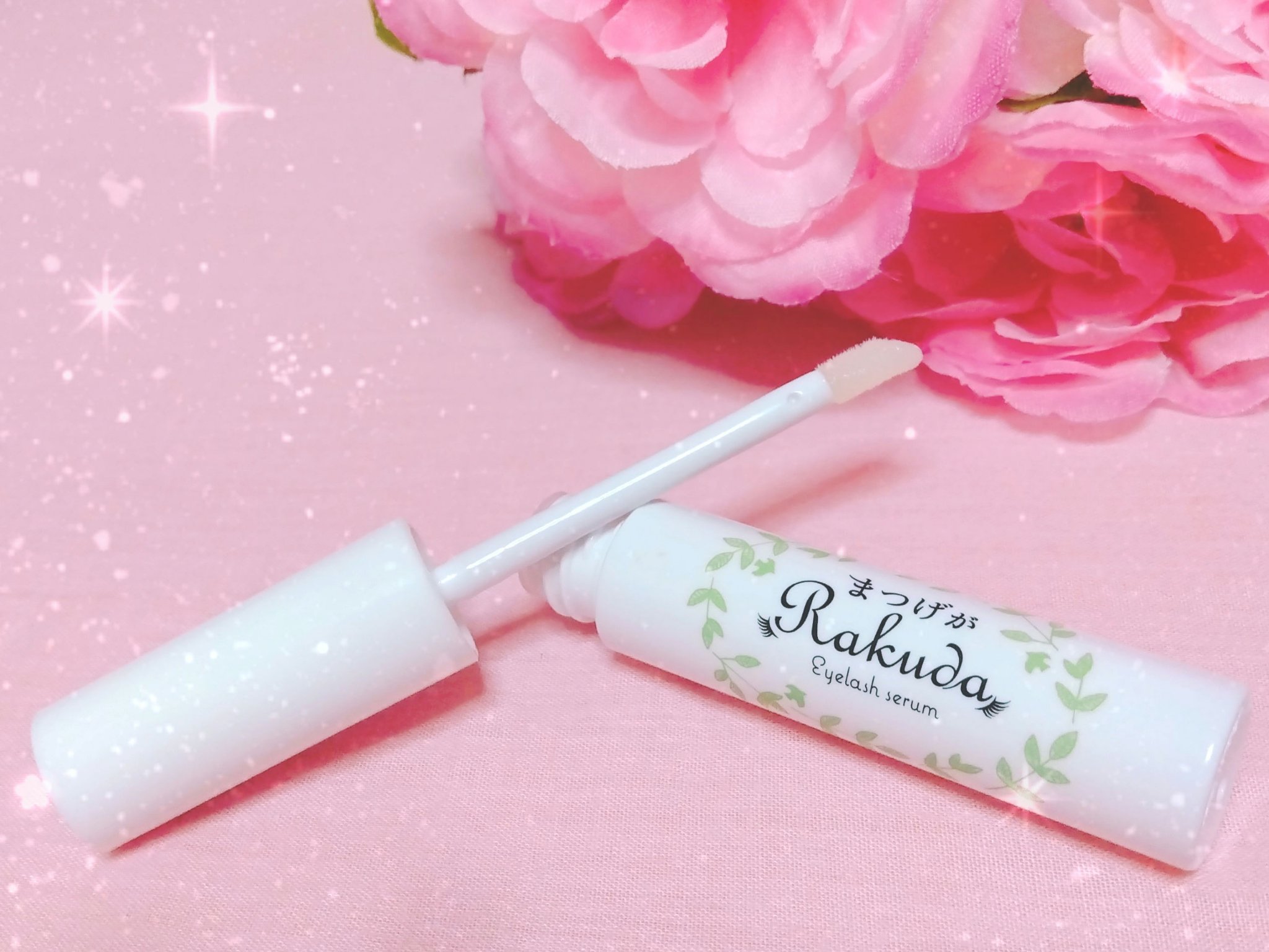 まつげがRAKUDA アイラッシュセラム/MEIQUE/まつげ美容液を使ったクチコミ（2枚目）