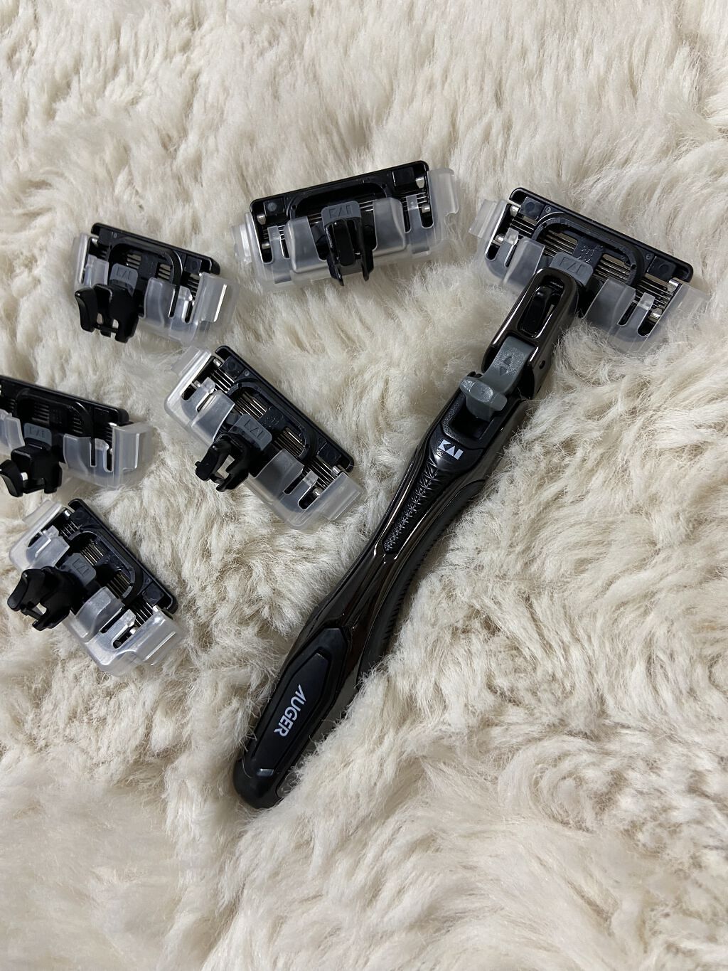 AUGER システムカミソリ/貝印/シェーバーを使ったクチコミ（2枚目）