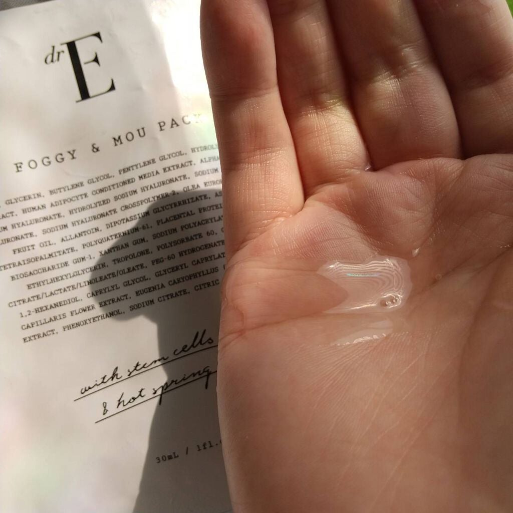 フォギー&ムーパック/dr's room/シートマスク・パックを使ったクチコミ(1枚目)