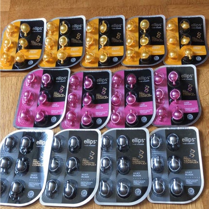 ヘアーオイル【トリートメント】/ellips/ヘアオイルを使ったクチコミ(1枚目)