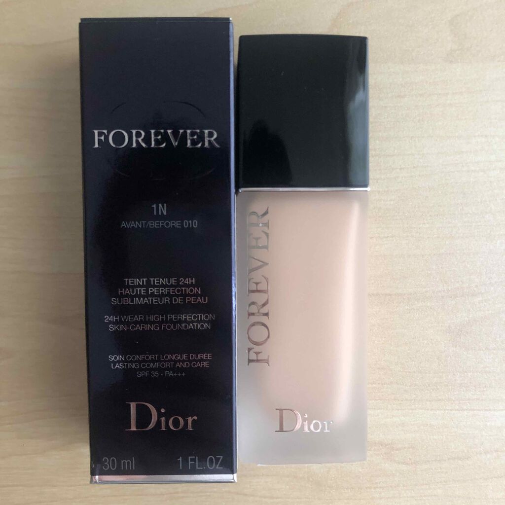 【旧】ディオールスキン フォーエヴァー フルイド マット 1N ニュートラル/Dior/リキッドファンデーションを使ったクチコミ（1枚目）