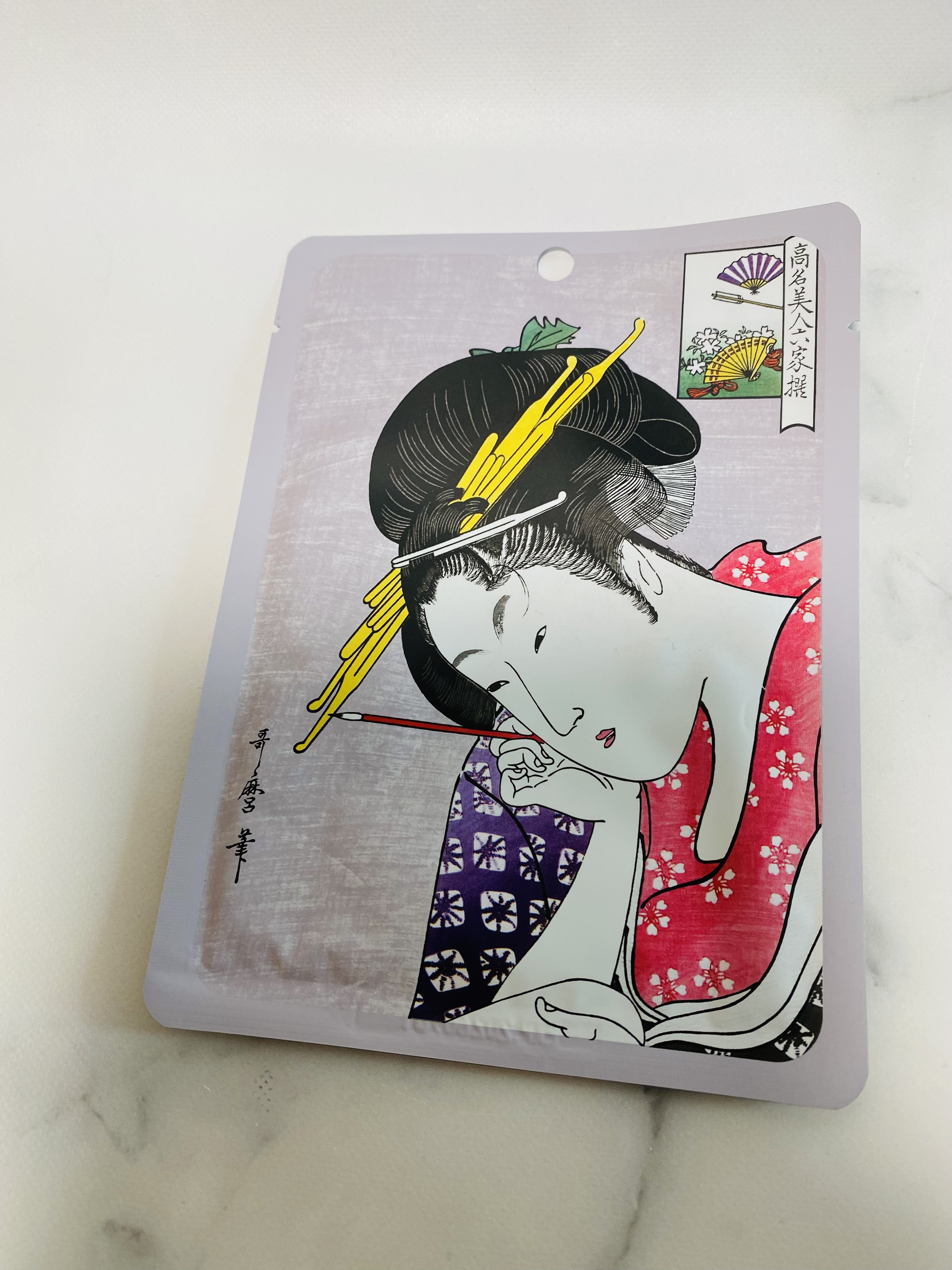 浮世絵シートマスク アルブチン/MITOMO/シートマスク・パックを使ったクチコミ（1枚目）