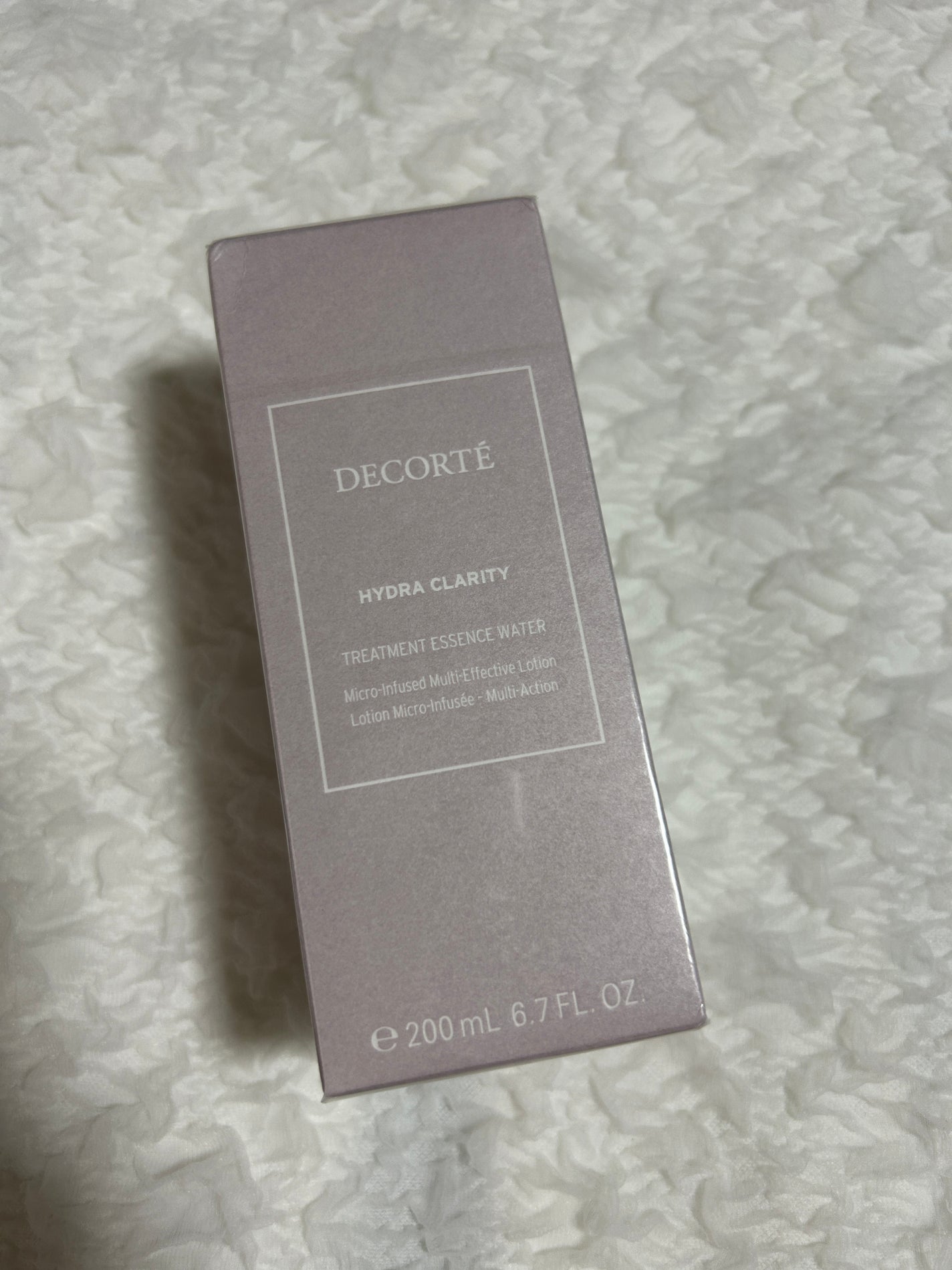 イドラクラリティ 薬用 トリートメント エッセンス ウォーター/DECORTÉ/化粧水を使ったクチコミ(1枚目)