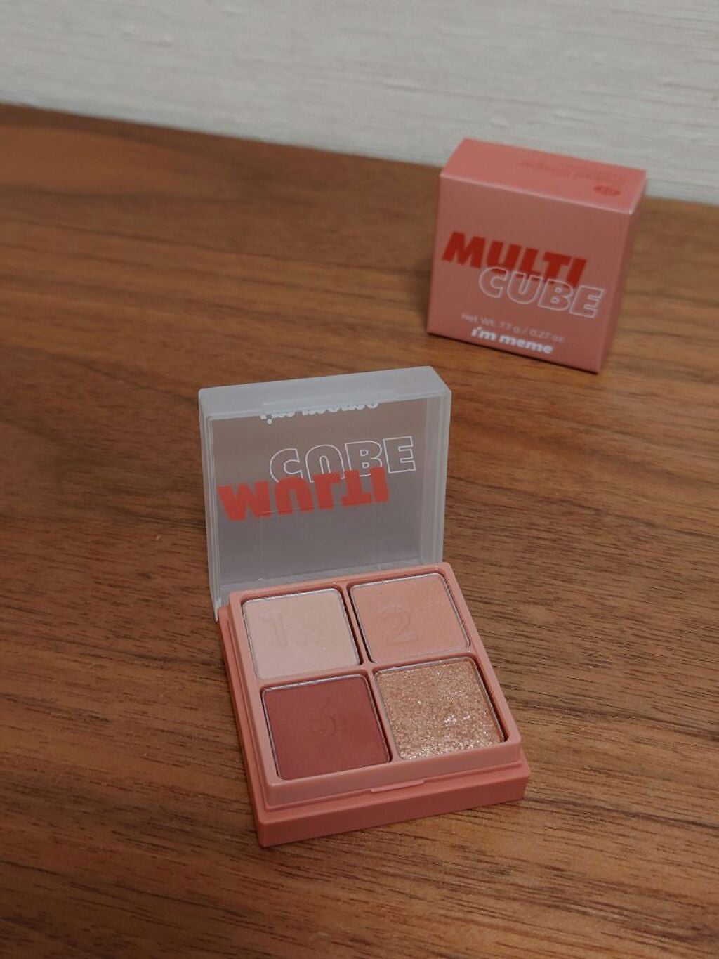 マルチキューブ/i’m meme/アイシャドウパレットを使ったクチコミ(2枚目)