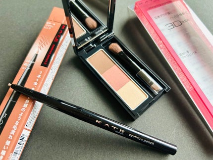 ケイト デザイニングアイブロウ3D/KATE/パウダーアイブロウを使ったクチコミ(1枚目)