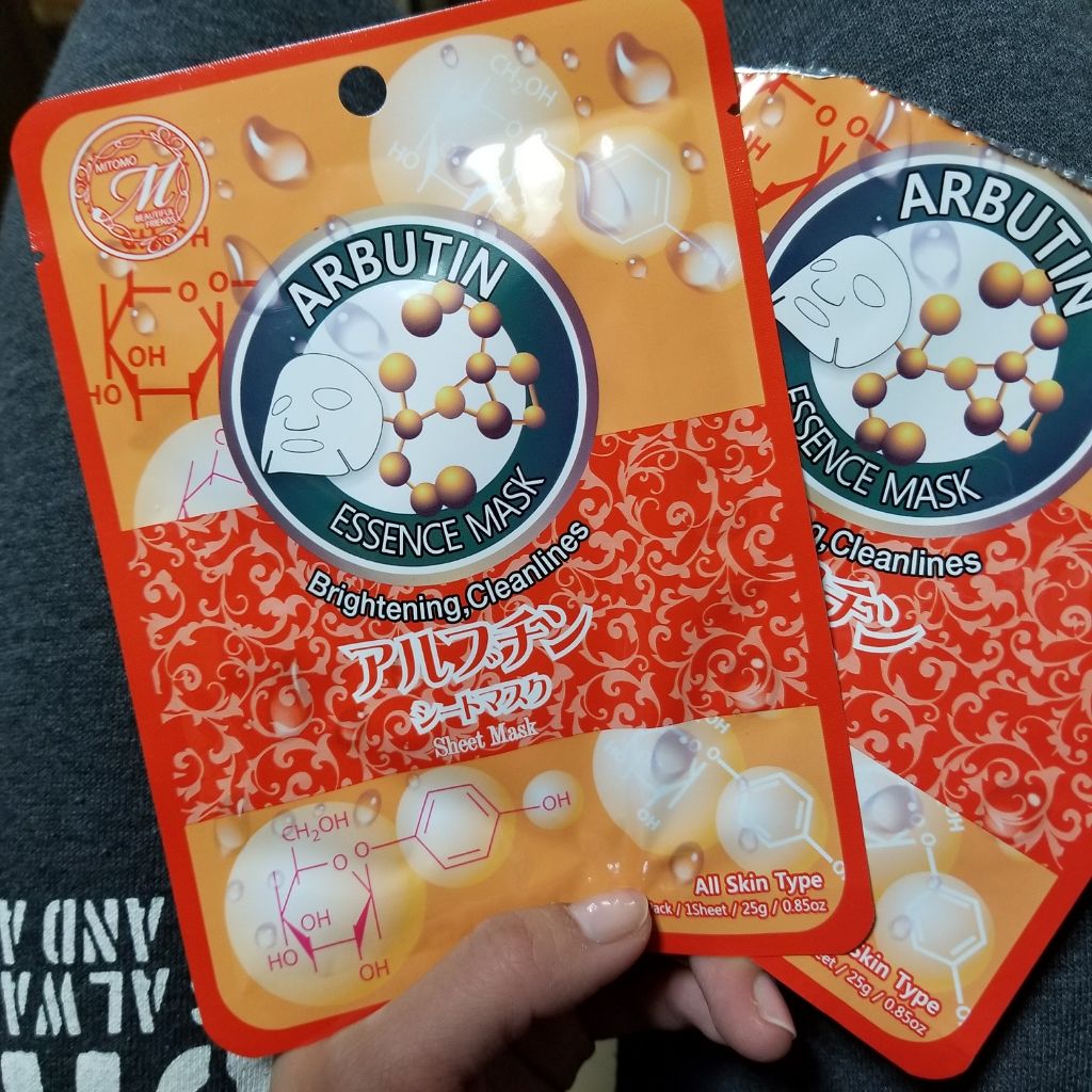 フェイシャルエッセンスマスク アルブチン/MITOMO/シートマスク・パックを使ったクチコミ（1枚目）