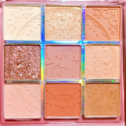 クォーツ 9色アイシャドウパレット(ドリームランドアイシャドウ)/ZEESEA/アイシャドウパレットを使ったクチコミ(3枚目)