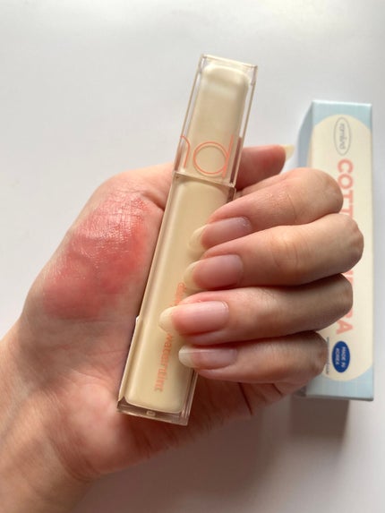 デュイフルウォーターティント/rom&nd/リップティントを使ったクチコミ(2枚目)