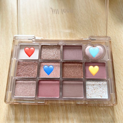 シャイニング12色ミニアイシャドウパレット/jill leen./アイシャドウパレットを使ったクチコミ(4枚目)