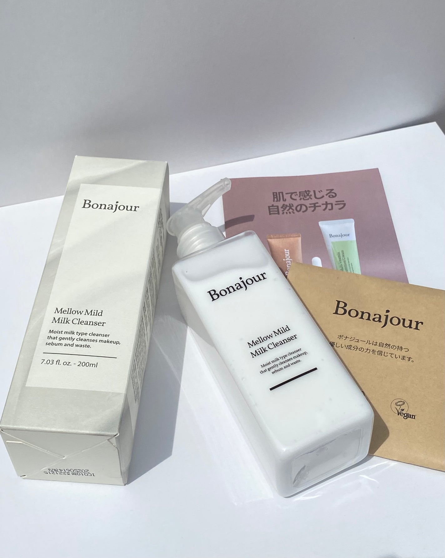 メロウマイルドミルククレンザー/Bonajour/ミルククレンジングを使ったクチコミ(1枚目)