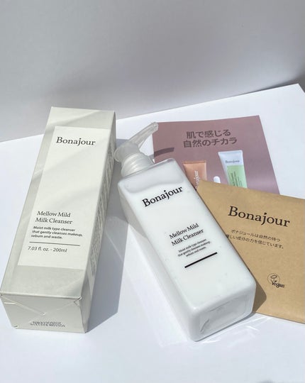 メロウマイルドミルククレンザー/Bonajour/ミルククレンジングを使ったクチコミ(1枚目)
