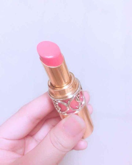 ルージュ ヴォリュプテ シャイン/YVES SAINT LAURENT BEAUTE/口紅を使ったクチコミ(2枚目)