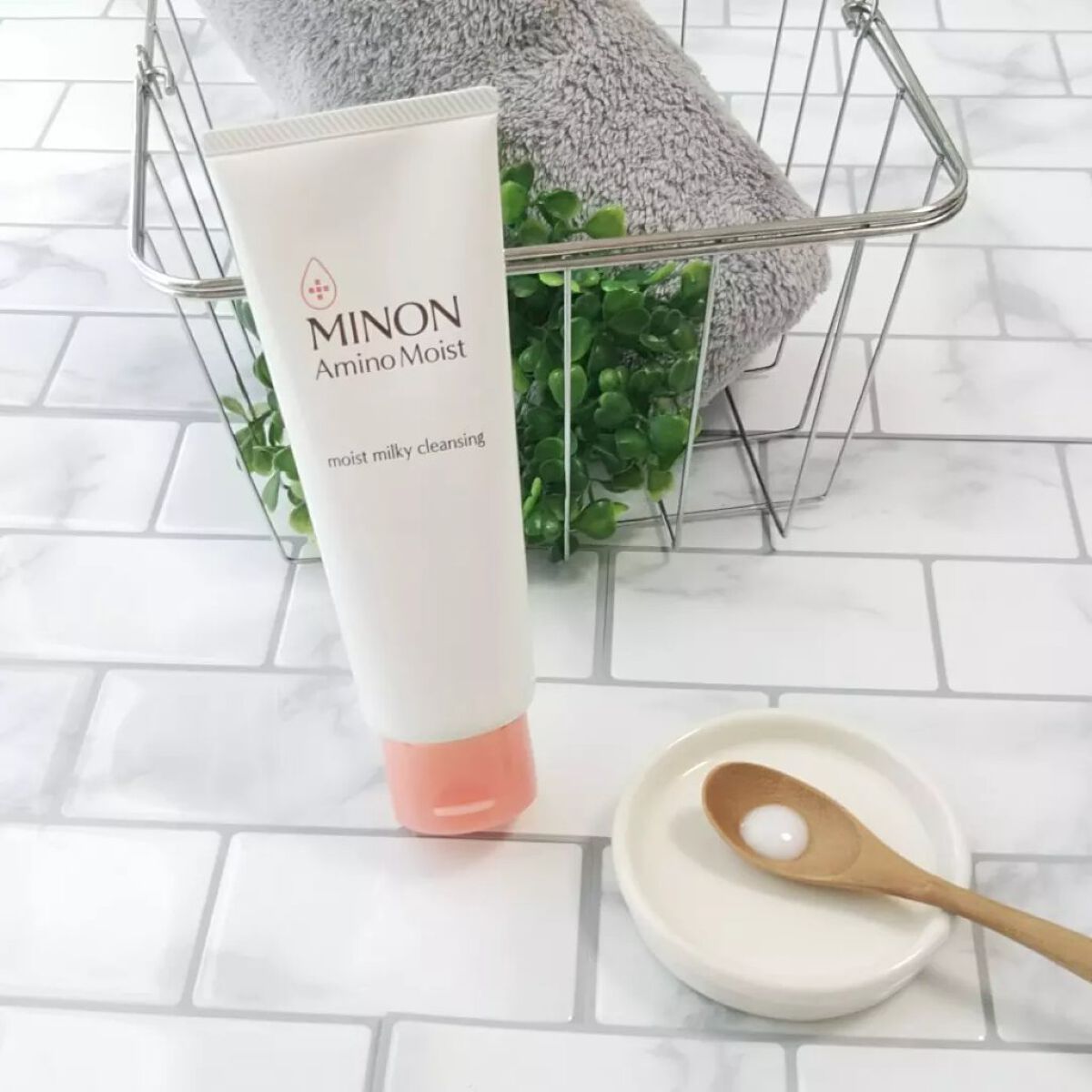 ミノン アミノモイスト モイストミルキィ クレンジング/ミノン/ミルククレンジングを使ったクチコミ(2枚目)