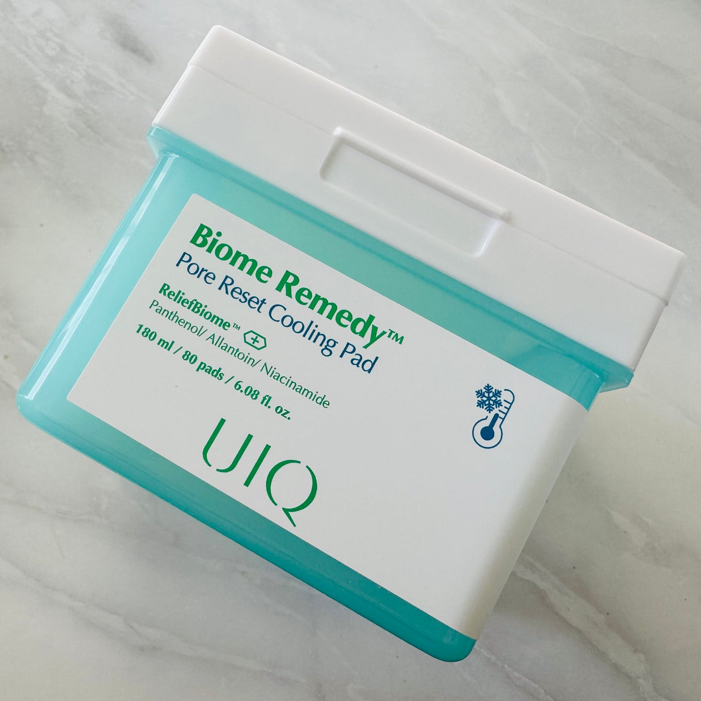 バイオームレメディポアリセットクーリングパッド/UIQ/トナーパッドを使ったクチコミ(1枚目)