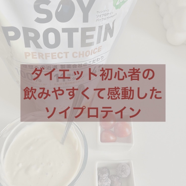 WINZONE ソイプロテイン パーフェクトチョイス (キャラメルラテ風味)/WINZONE/ソイプロテインを使ったクチコミ（1枚目）