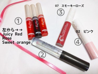 UR GLAM　SHEER LIP GLOSS/U R GLAM/リップグロスを使ったクチコミ（2枚目）