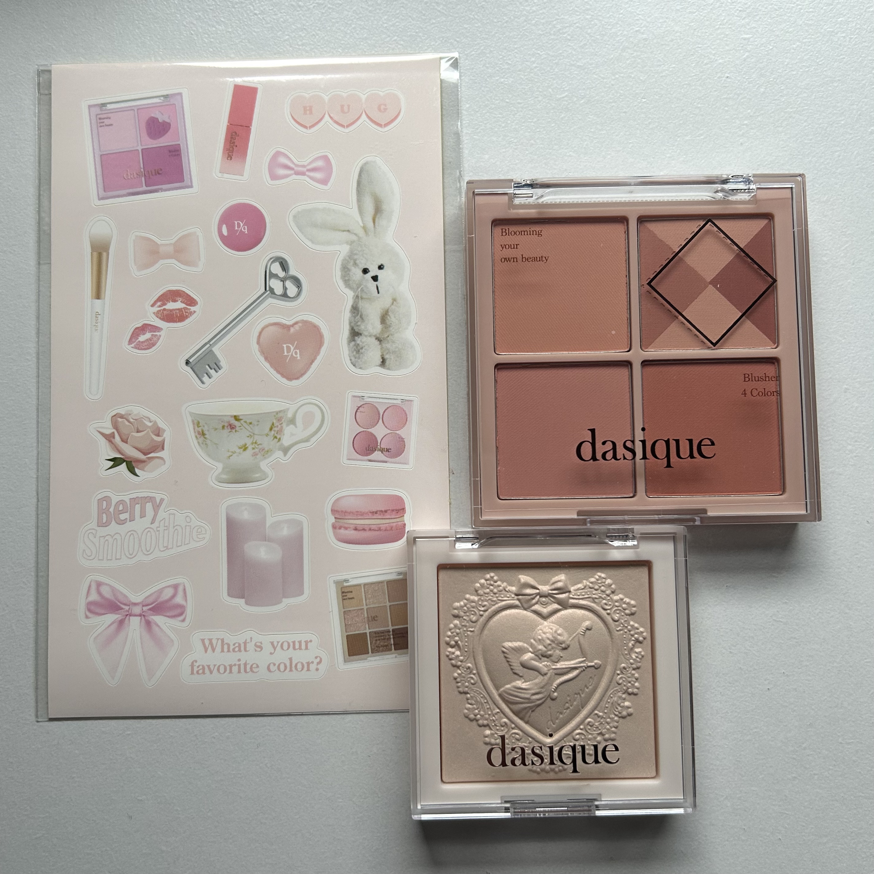 ブレンディングムードチーク/dasique/パウダーチークを使ったクチコミ（1枚目）