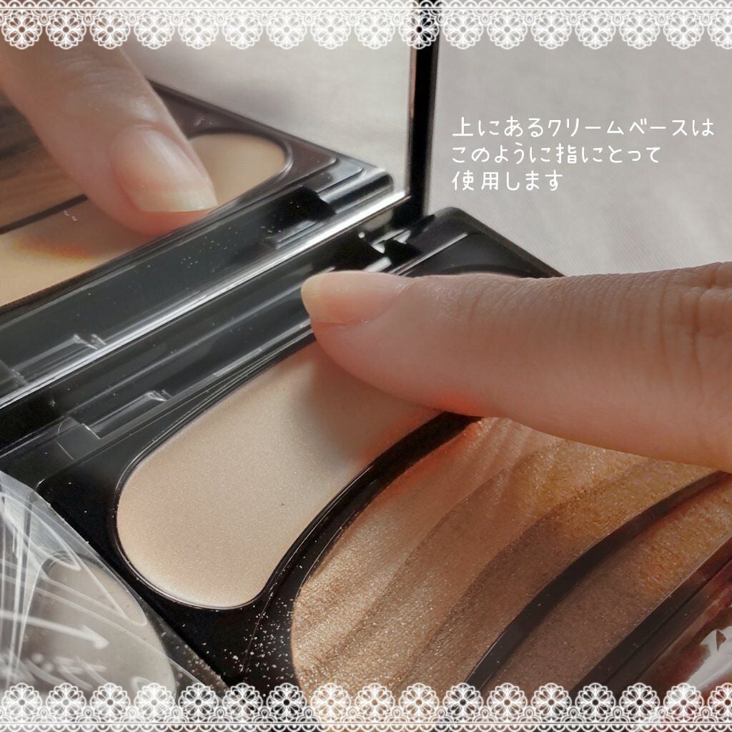 ブラシひと塗りシャドウN/オーブ/アイシャドウパレットを使ったクチコミ(5枚目)