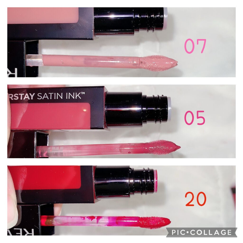 カラーステイ サテン インク/REVLON/口紅を使ったクチコミ(2枚目)