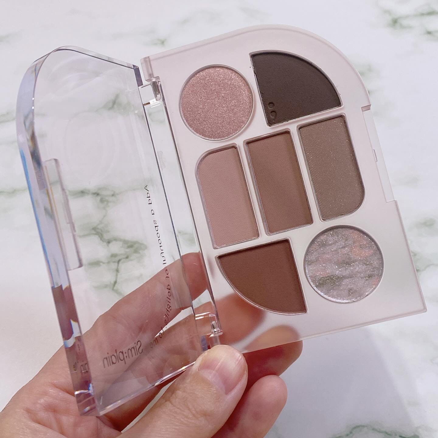 シンプレイン アイパレット/Sim;plain/アイシャドウパレットを使ったクチコミ（3枚目）